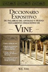 Book cover of Diccionario expositivo de palabras del Antiguo y Nuevo Testamento exhaustivo de Vine by W. E. Vine