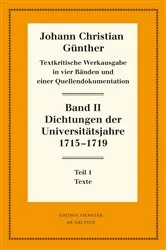 Book cover of Dichtungen der Universitätsjahre 1715-1719 by Unknown