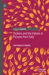 Book cover of Dickens and the Italians in 'Pictures from Italy' by Germana Cubeta
