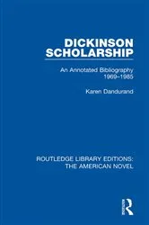 Book cover of Dickinson Scholarship by Karen Dandurand