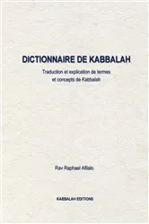 Book cover of Dictionaire de Kabbalah by Raphael Afilalo