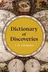 Book cover of Dictionary of Discoveries by Unknown