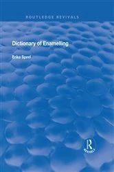 Book cover of Dictionary of Enamelling by Erika Speel