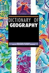 Book cover of Dictionary of Geography by Malcolm Skinner