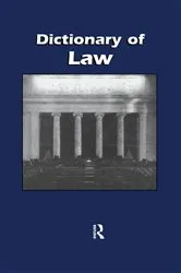 Book cover of Dictionary of Law by Unknown
