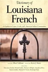 Book cover of Dictionary of Louisiana French by Albert Valdman