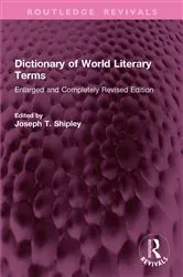 Book cover of Dictionary of World Literary Terms by Unknown