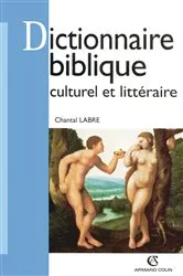 Book cover of Dictionnaire biblique culturel et littéraire by Chantal Labre