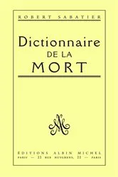 Book cover of Dictionnaire de la mort by Unknown