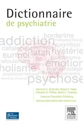 Book cover of Dictionnaire de psychiatrie by Narriman Shahrokh