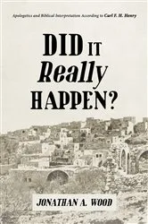 Book cover of Did it Really Happen? by Jonathan A. Wood