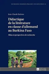 Book cover of Didactique de la littérature en classe d’allemand au Burkina Faso by Lutz Götze