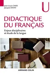 Book cover of Didactique du français by Jacques David