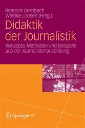 Book cover of Didaktik der Journalistik by Beatrice Dernbach