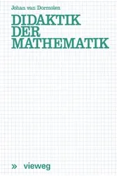 Book cover of Didaktik der Mathematik by Joop van Dormolen