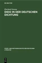 Book cover of Dido in der deutschen Dichtung by Eberhard Semrau