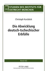 Book cover of Die Abwicklung deutsch-tschechischer Erbfaelle by Unknown