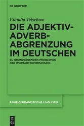 Book cover of Die Adjektiv-Adverb-Abgrenzung im Deutschen by Unknown