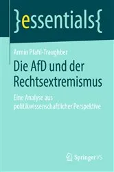 Book cover of Die AfD und der Rechtsextremismus by Armin Pfahl-Traughber