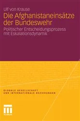 Book cover of Die Afghanistaneinsätze der Bundeswehr by Ulf von Krause