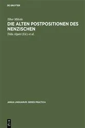 Book cover of Die alten Postpositionen des Nenzischen by Tibor Mikola