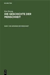 Book cover of Die Anfaenge der Menschheit by Kurt Breysig