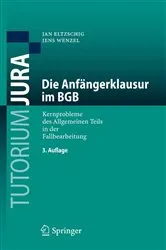 Book cover of Die Anfängerklausur im BGB (3rd ed.) by Unknown