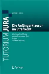 Book cover of Die Anfängerklausur im Strafrecht by Unknown