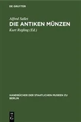 Book cover of Die antiken Münzen by Alfred Sallet
