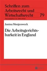 Book cover of Die Arbeitsgerichtsbarkeit in England by Abbo Junker