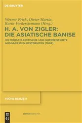 Book cover of Die Asiatische Banise by Heinrich Anshelm von Zigler und Kliphausen