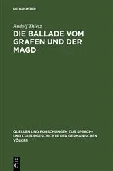Book cover of Die Ballade vom Grafen und der Magd by Rudolf Thietz
