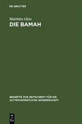 Book cover of Die Bamah by Matthias Gleis