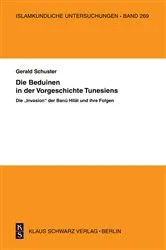Book cover of Die Beduinen in der Vorgeschichte Tunesiens by Gerald Schuster