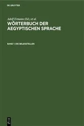 Book cover of Die Belegstellen, Band 1(Tafelteil) by Adolf Erman