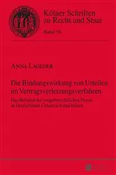 Book cover of Die Bindungswirkung von Urteilen im Vertragsverletzungsverfahren by Unknown