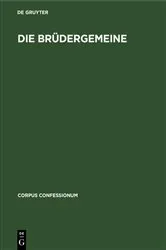 Book cover of Die Brüdergemeine by Cajus Fabricius