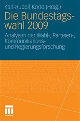 Book cover of Die Bundestagswahl 2009 by Karl-Rudolf Korte