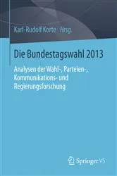 Book cover of Die Bundestagswahl 2013 by Karl-Rudolf Korte