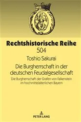 Book cover of Die Burgherrschaft in der deutschen Feudalgesellschaft by Unknown
