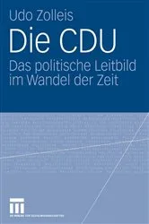 Book cover of Die CDU by Udo Zolleis