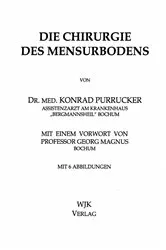 Book cover of Die Chirurgie des Mensurbodens by Konrad Purrucker