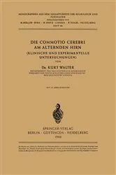 Book cover of Die Commotio Cerebri am Alternden Hirn by K. Walter