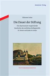 Book cover of Die Dauer der Stiftung by Tillmann Lohse