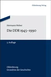 Book cover of Die DDR 1945-1990 (5th ed.) by Hermann Weber