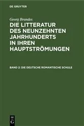 Book cover of Die deutsche romantische Schule (2nd ed.) by Georg Brandes