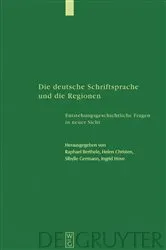 Book cover of Die deutsche Schriftsprache und die Regionen by Unknown