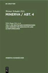 Book cover of Die deutschen Kommissionen und Vereine für Geschichte und Altertumskunde by Willy Hoppe