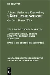 Book cover of Die deutschen Schriften by Gerhard Bauer