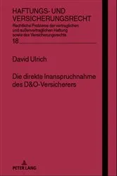 Book cover of Die direkte Inanspruchnahme des D&O-Versicherers by Unknown